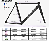 JRIFIXED PLAYER Frame Set (Black & Tiger Shark Grey)